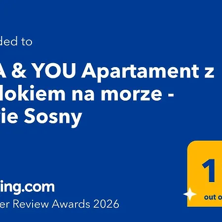Apartamento Sea & Z Widokiem Na Morze - Dwie Sosny *